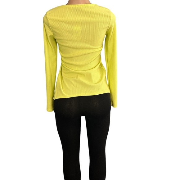 3/$30 🍂 ASOS DESIGN Skinny Longline Cardigan Rib Green - Picture 8 of 9